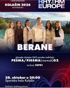Beranci u trci za pobjedu: „Ritam Evrope“