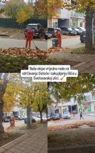 Radnici komunalnog uređuju centar našeg grada 