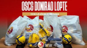 Odbojkaški savez Crne Gore donirao lopte za 30 klubova